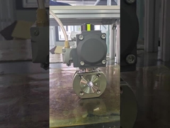 Эффективное управление включением/выключением: Ультракомпактный пневматический шаровой клапан для жестких сред