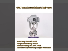 Суровые условия требуют более надежных клапанов - Электрический шаровой клапан GRAT с металлическим седлом