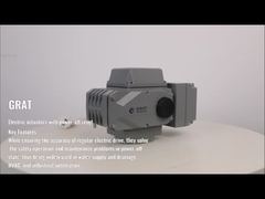 Электронный интеллектуальный электрический привод из нержавеющей стали с возвратом в исходное положение при отключении питания