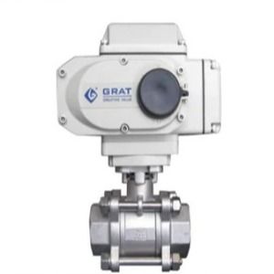 Внутренняя нить из нержавеющей стали SS316 BSP DC24V электрический клапан управления
